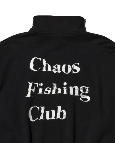 画像4: Chaos Fishing Club (LOGO HALF ZIP SWEAT SHIRT) BLACK