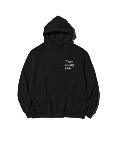 画像1: Chaos Fishing Club (LOGO HOODIE) BLACK