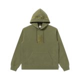 BLACK EYE PATCH (HANDLE WITH CARE HOODIE) OLIVE