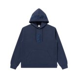 BLACK EYE PATCH (HANDLE WITH CARE HOODIE) NAVY