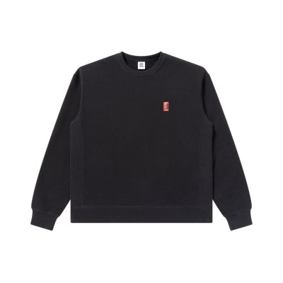 画像1: BLACK EYE PATCH (SMALL HWC CREW SWEAT) BLACK