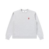 BLACK EYE PATCH (SMALL HWC CREW SWEAT) H.GRAY