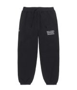 WACKO MARIA (HEAVY WEIGHT SWEAT PANTS) BLACK