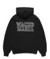 画像1: WACKO MARIA (HEAVY WEIGHT PULLOVER HOODED SWEAT SHIRT TYPE-2) BLACK (1)