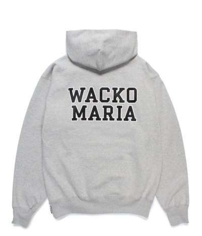 画像1: WACKO MARIA (HEAVY WEIGHT PULLOVER HOODED SWEAT SHIRT TYPE-2) GRAY