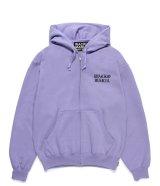 WACKO MARIA (HEAVY WEIGHT FULL ZIP HOODED SWEAT SHIRT TYPE-2) PURPLE