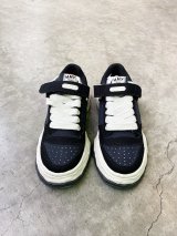 Maison MIHARA YASUHIRO ("KEITH" OG SOLE CANVAS LOW SNEAKER) BLACK