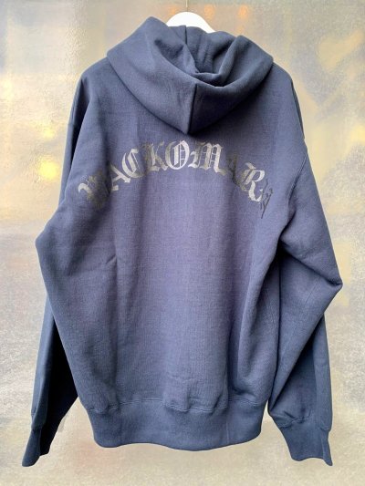 画像2: WACKO MARIA (HEAVY WEIGHT FULL ZIP HOODED SWEAT SHIRT TYPE-2) NAVY