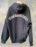 画像2: WACKO MARIA (HEAVY WEIGHT FULL ZIP HOODED SWEAT SHIRT TYPE-2) BLACK (2)