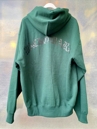 画像2: WACKO MARIA (HEAVY WEIGHT FULL ZIP HOODED SWEAT SHIRT TYPE-2) GREEN