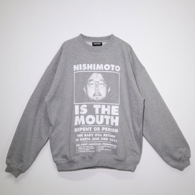 画像1: NISHIMOTO IS THE MOUTH (NEW CLASSIC SWEAT SHIRTS) GREY