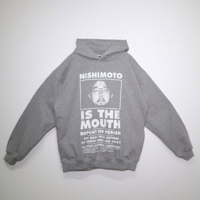 画像1: NISHIMOTO IS THE MOUTH (NEW CLASSIC SWEAT HOODIE) GREY