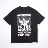 NISHIMOTO IS THE MOUTH (POP-CULT S/S TEE) BLACK