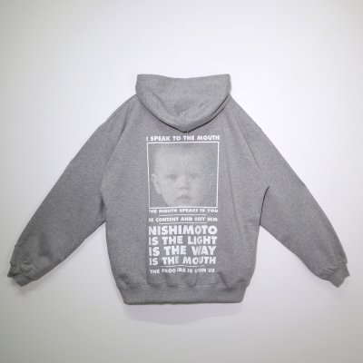 画像2: NISHIMOTO IS THE MOUTH (NEW CLASSIC SWEAT HOODIE) GREY