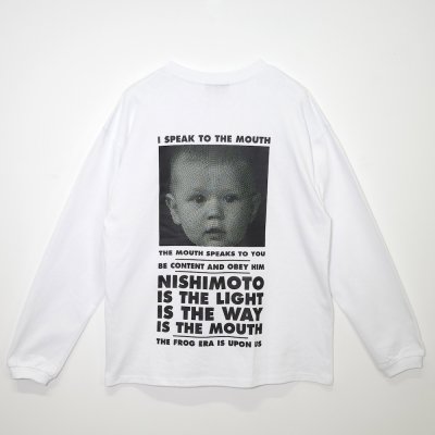 画像2: NISHIMOTO IS THE MOUTH (CLASSIC L/S T-SHIRT) WHITE