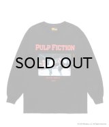 WACKO MARIA (PULP FICTION CREW NECK LONG SLEEVE T-SHIRT TYPE-1) BLACK