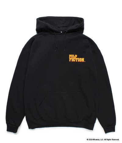 画像2: WACKO MARIA (PULP FICTION PULLOVER HOODED SWEAT SHIRT TYPE-1) BLACK