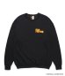 画像2: WACKO MARIA (PULP FICTION CREW NECK SWEAT SHIRT TYPE-5) BLACK (2)