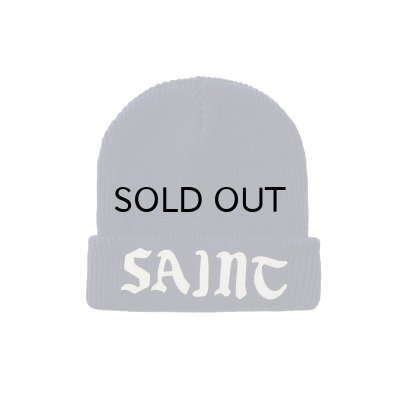 画像1: SAINT Mxxxxxx (KNIT CAP_SAINT) NAVY