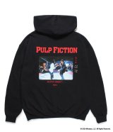 WACKO MARIA (PULP FICTION PULLOVER HOODED SWEAT SHIRT TYPE-2) BLACK