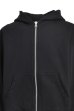 画像4: BREATH (NEWRICH SHORT ZIP HOODIE) BLACK (4)