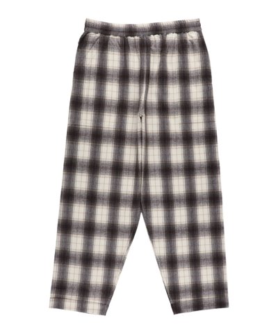 画像1: PHINGERIN (NIGHT PANTS HOMBRE PLAID) BEIGE