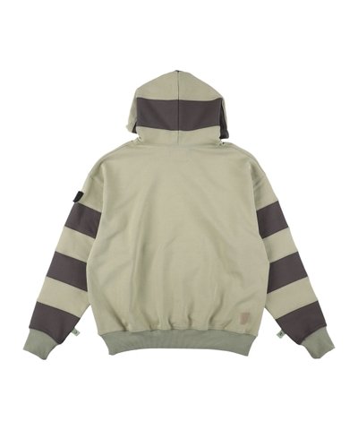 画像2: PHINGERIN (BORDER PATCH HOODIE) GREEN