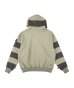 画像2: PHINGERIN (BORDER PATCH HOODIE) GREEN (2)