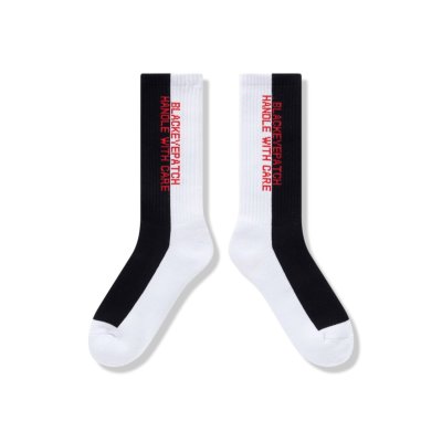 画像3: BLACK EYE PATCH (HWC 2 TONE SOCKS) MULTI