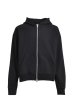 画像1: BREATH (NEWRICH SHORT ZIP HOODIE) BLACK (1)