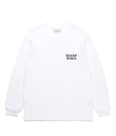 画像1: WACKO MARIA (THERMAL SHIRT TYPE-2) WHITE