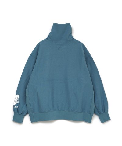 画像2: FACETASM (FACETASM×CPD SHIRAI HIGHNECK SWEAT) SMOKE BLUE