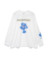 FACETASM (FACETASM×CPD SHIRAI PRINT LONG TEE) WHITE