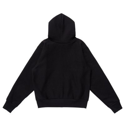 画像2: LQQK STUDIO (SIGNATURE FLEECE ZIP HOODIE) BLACK