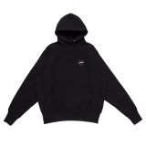 LQQK STUDIO (SIGNATURE SNAP FLEECE HOODIE) BLACK