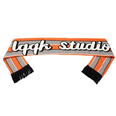 画像2: LQQK STUDIO (KNIT SCARF) ORANGE