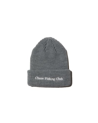 画像1: Chaos Fishing Club (LOGO WATCH CAP) GRAY