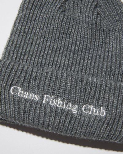 画像2: Chaos Fishing Club (LOGO WATCH CAP) GRAY