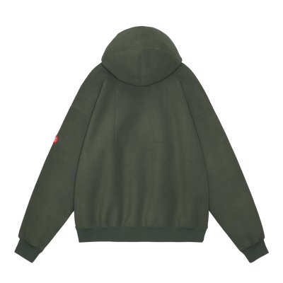 画像2: C.E (NECK SNAP FLEECE HOODY) GREEN