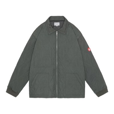 画像1: C.E (QUILT ZIP JACKET) CHARCOAL