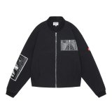 C.E (ESTRANGEMENT ZIP JACKET) BLACK -30% OFF-