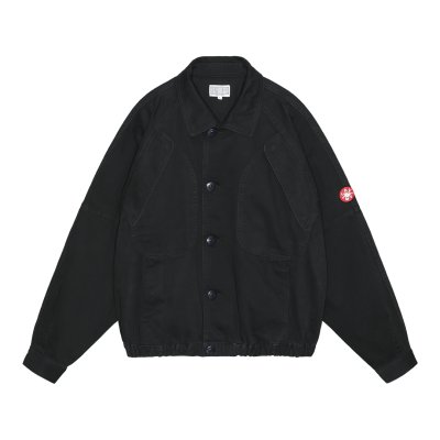 画像1: C.E (CUTTING BUTTON UP JACKET) BLACK