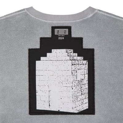 画像3: C.E (OVERDYE ALL Mod Coms CREW NECK) GREY