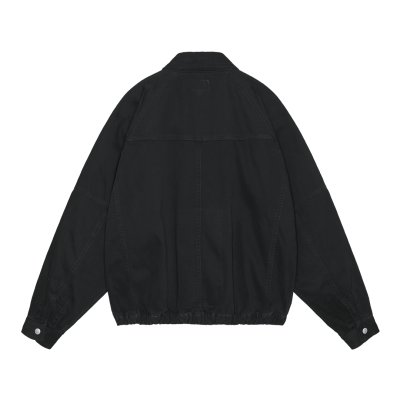 画像2: C.E (CUTTING BUTTON UP JACKET) BLACK