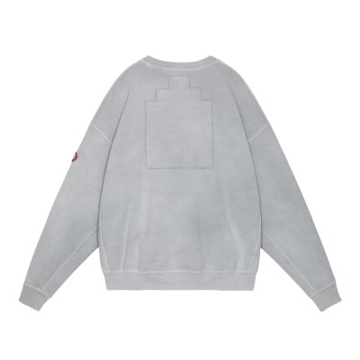 画像2: C.E (OVERDYE ALL Mod Coms CREW NECK) GREY