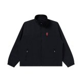 BLACK EYE PATCH (SMALL HWC POLY TRACK JACKET) BLACK