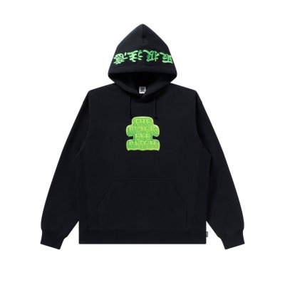 画像1: BLACK EYE PATCH (OG SLIME HWC HOODIE) BLACK