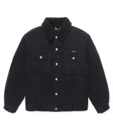 WACKO MARIA (Wrangler TRUCKER JACKET TYPE-1) BLACK