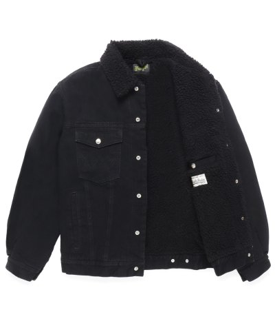 画像2: WACKO MARIA (Wrangler TRUCKER JACKET TYPE-1) BLACK