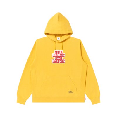 画像1: BLACK EYE PATCH (SUPPAIMAN OG LABEL HOODIE) YELLOW